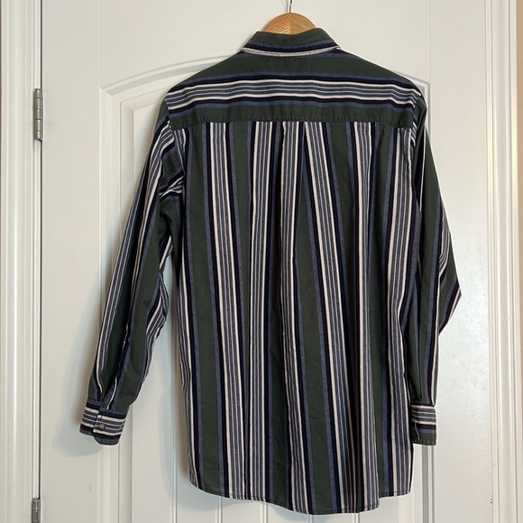 Vintage Men’s Relaxed Fit Long Sleeve Western Shirt Size: L - Picture 3 of 4